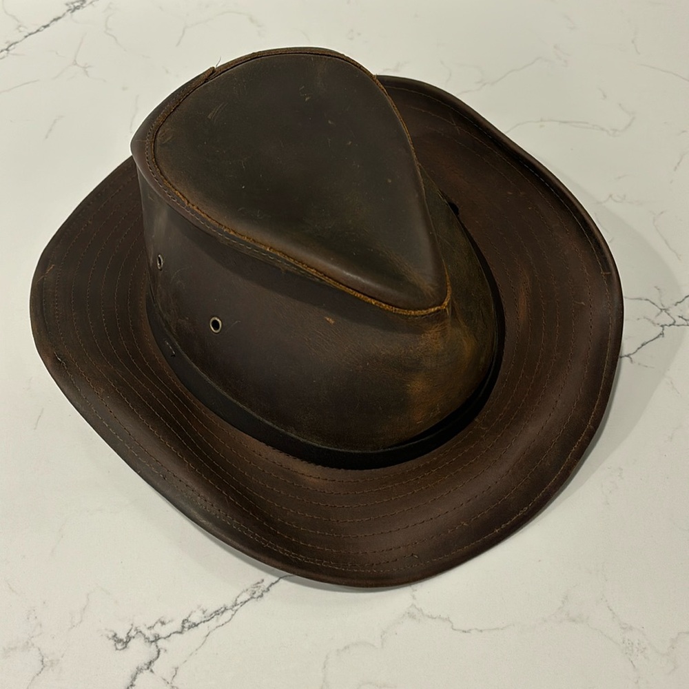 Leather Henschel Don Safari Hat